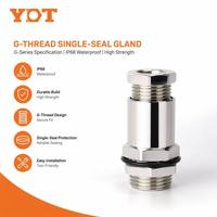 Presse-étoupe antidéflagrant G1/2 en acier inoxydable 304 avec double joint d'étanchéité