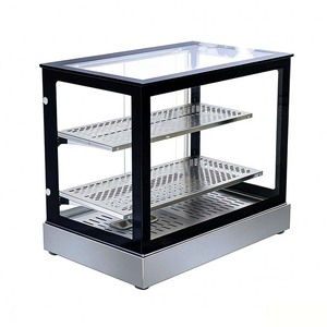 ตู้เก็บความร้อนแบบตั้งโต๊ะสำหรับอาหารทอดอเนกประสงค์ สำหรับไก่ทอด เบอร์เกอร์ ทาร์ตไข่ พร้อมระบบทำความร้อน - Product Image 3