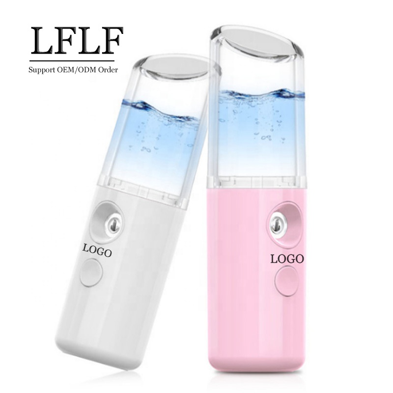 OEM USB нано-распылитель тумана увлажнитель тела для лица небулайзер уход за кожей 25 мл спрей для лица красота перезаряжаемый мини нано-спрей