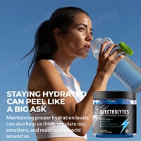 Vitahealthy Électrolytes et Multivitamines aux Saveurs Multi-Fruits pour l'Énergie Quotidienne Gummies Électrolytes Multivitamines