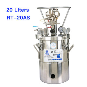 Sistema de Pintura en Aerosol Portátil Prona RT-5AS 10AS 20AS 40AS, Tanque de Presión con Entrada y Salida, <span class=keywords><strong>Barril</strong></span> Interior y Mezclador - Product Image 2