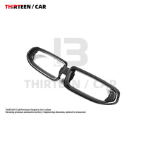 Grille avant en fibre de carbone de style MP pour BMW Série 2 Coupé G42 230i M240i, accessoires extérieurs