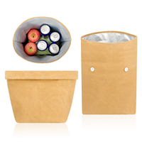 Sac isotherme tendance grande capacité anti-fuite avec fermeture magnétique, design facile à nettoyer pour le bureau, les pique-niques en extérieur, en PEVA