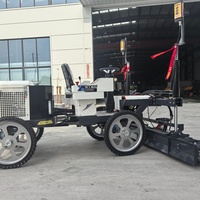 Machine de nivellement laser télescopique modulaire pour béton