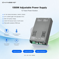 Alimentation électrique à découpage réglable 1500W PFC 12V 15V 24V 36V 48V 60V 72V 80V 110V 150V 220V 0-125A 1500W AC DC