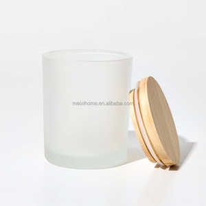 Fabrieksdirect 220ml/8OZ Mat Wit Verdikte Glazen Kaarsenpotten 12-pack/doos 7-daagse snelle verzending - Product Image 1