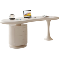 Bureau de Style crème minimaliste petit appartement maison tenir la lumière luxe Simple bureau moderne Simple bureau d'ordinateur