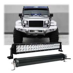 แถบไฟ LED 36W/72W/120W/180W/240W แบบสองสีให้ความสว่างสำหรับ JEEP Wrangler - Product Image 6