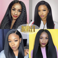 Borui Chinese Beauty Forever Mink Human Virgin Premium Anna Humain Hair Bundles with Closure