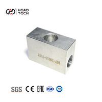 Pièces de rechange pour jet d'eau Alibaba Com HEAD HP Tee compatibles avec les machines de découpe jet d'eau KMT et Flow
