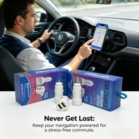 Cache-prise anti-poussière pour chargeur de voiture USB, pour une utilisation longue durée et une charge rapide du téléphone en voiture