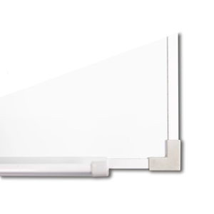 Pizarra Blanca Magnética Ultrafina de Borrado en Seco con Esquinas de Montaje Ocultas y Marco de Aluminio, Pizarra Educativa - Product Image 2