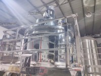 Réservoir de mélange de matériaux à haute viscosité 2000L avec grattoir et veste chauffante pour pâte, crème et adhésif