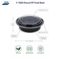 Contenant à salade jetable le plus vendu, compatible congélateur, emballage plastique avec couvercle, imprimé sur mesure pour salades traiteur
