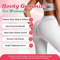 Gummies OEM pour l'amélioration des courbes BBL pour femmes, soutien au lifting des fesses, supplément d'amélioration des hanches, remodelage corporel naturel, booster de fessiers à la pectine