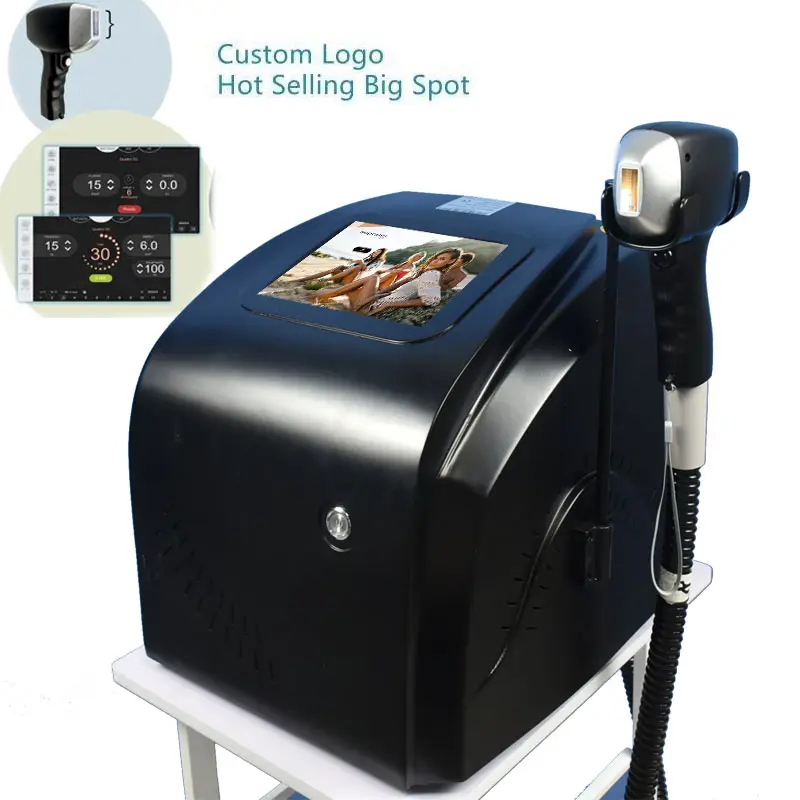 2023 Newest Portable 755 808 1064 Laser Diodo 808 Diode Laser Hair Removal Machine Professional Best Selling