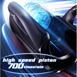[Entrepôt UE] Leten THRUSTING-PRO Coupe de masturbation automatique télescopique 12CM, jouet sexuel stimulant pour homme, vagin réaliste - Product Image 2