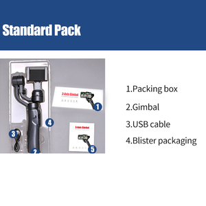 Estabilizador de Teléfono Profesional F6 de 3 Ejes con Control Focal y Seguimiento de Objetos para Grabación Deportiva H4 - Product Image 6