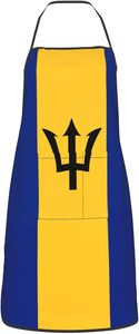 Delantales de Cocina Personalizados con Diseño de Logotipo de la Bandera de Italia, Delantales de Chef Impermeables de Poliéster para Mujeres y Hombres - Product Image 4