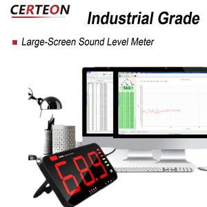 Настенный светодиодный шумомер с сигналом для дома бара класса Цифровой измеритель шума - Product Image 4