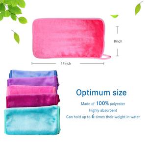 Lingettes démaquillantes réutilisables personnalisées avec logo privé, rondes et carrées, en <span class=keywords><strong>coton</strong></span> blanc/couleur personnalisée, 18 pièces/boîte - Product Image 6