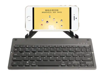 Keyboard Lipat Nirkabel BT 60 Tombol Ultra Tipis untuk IOS Android Windows Smartphone Tablet Laptop BT3.0 Ringkas