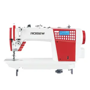 Rosew R6-S1 ad alta velocità Touch Screen Direct-Drive multi-funzione inglese parlando Lockstitch macchina da cucire industriale