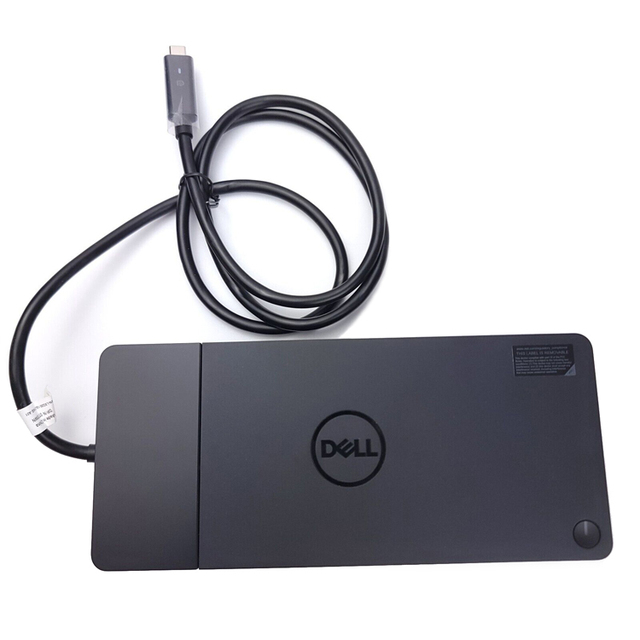 D E L L WD19S-180W Wired USB Hub Type-C Black Thunderbolt3 Docking Station DP/USB-C