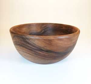 ชามไม้ธรรมชาติ งานฝีมือ ตกแต่งอย่างดี คุณภาพพรีเมียม ยั่งยืน ออร์แกนิค เหมาะสำหรับการรับประทานอาหารในชีวิตประจำวัน ใช้ในครัวและบนโต๊ะอาหาร - Product Image 6