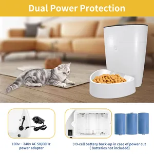 Automatic Cat Wifi Pet Feeder Smart Feed Pet Feeder For Small Animals Auto Pet Food Dispense