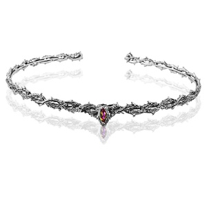 Copricapo barocca da sposa Vintage corona della <span class=keywords><strong>regina</strong></span> in metallo retrò corona da sposa - Product Image 6