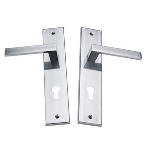 Khóa cửa chốt âm kiểu dáng thời trang & bền bỉ với tay nắm khóa và chìa khóa, phù hợp cho căn hộ và cửa nhà ở - Product Image 4