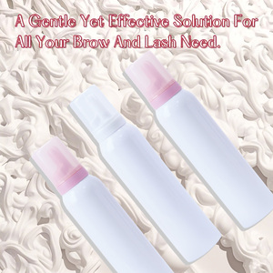 Đánh bọt dâu Mousse tùy chỉnh nước mắt miễn phí mở rộng lông mi chất tẩy rửa lông mi keo Remover biểu tượng tùy chỉnh nhãn hiệu riêng - Product Image 5