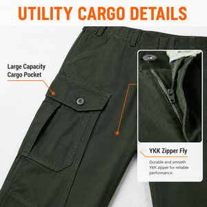 Pantaloni Tattici da Escursionismo per <span class=keywords><strong>Uomo</strong></span>, Bestseller Personalizzati, Antivento, Taglia Oversize, Vita Elastica, Traspiranti - Product Image 5
