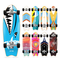 Tabla de surf personalizada, accesorios para monopatín, de arce chino, 7 capas, profesional
