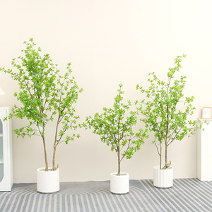 Planta Artificial en Maceta de Plástico Ecológico Moderno de Alta Calidad, 50-300 cm de Altura, Duradera para Interiores/Exteriores, de Larga Duración - Product Image 2