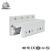 Roulement linéaire en aluminium de haute précision pour équipement industriel, argenté 40160-6SS