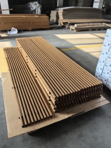 Revêtement mural extérieur en lamelles de bambou durable Écran extérieur huilé pour le salon Revêtement d'écran huilé Woca pour sol en bambou - Product Image 5