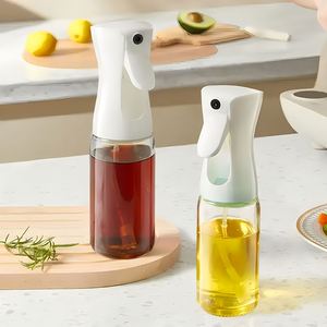 Transparent Plastic 220Ml <b>Oil</b> Sprayer Hanging Glass Press Type and Squeeze Design Empty Cooking Tool Bottle - Product Image 4