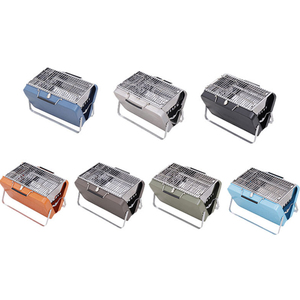 Griglia per <span class=keywords><strong>Barbecue</strong></span> portatile, griglie pieghevoli, griglia a carbone per Notebook nera <span class=keywords><strong>Barbecue</strong></span> da campeggio all'aperto/ - Product Image 5