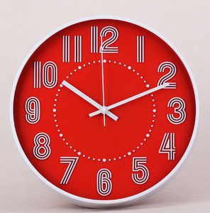 Im lặng Oriental thạch anh Đồng hồ treo tường cho phòng khách một mặt thiết kế truyền thống với kim hiển thị - Product Image 2