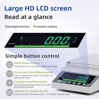 Balance de laboratoire 10kg 0.1g Balance analytique électronique de haute précision avec écran LCD