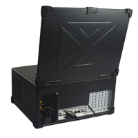 Tablette industrielle portable robuste MACASE B4 17,3 pouces TFT LCD résolution 1920x1080 7 PCIE avec 2x2,5+2x3,5 HDD