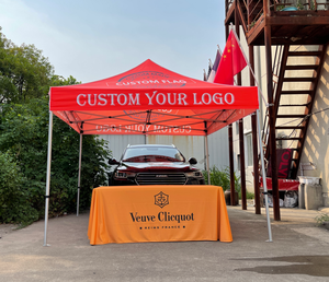 Vendita calda tenda gazebo commerciale 3x3 con parete laterale per il mercato europeo fiera Pop-up tende all'aperto promozione mostra - Product Image 5