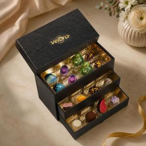 Wholesale Luxury Custom Chocolate Custom Logo Large <strong>Truffle</strong> Sliding Custom Drawer Packaging Rigid Gift Box <strong>Honey</strong> for Packaging - Product Image 3