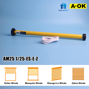 A-OK Motor Tubular Electrónico Recargable Zigbee 3.0 de 25 mm, Control por Voz a través de la Aplicación Tuya Gateway, Persianas Enrollables Inalámbricas Silenciosas OEM EU - Product Image 4
