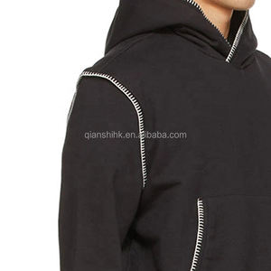 450 Gsm Heavyweight Hoodies Logo Personnalisé Sweats à Capuche de Luxe French Terry 100% Coton Personnalisé Imprimé Heavyweight Essentials Hoodie - Product Image 5