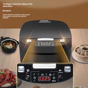 Cuiseurs à riz Autocuiseur Appareils de marque chinoise Électrique Mini Lent Multi Smart 10 Litres Pièces de multicuiseur à faible teneur en sucre - Product Image 3