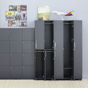 Armoire de rangement coréenne pour 6 personnes, cadre en acier de toutes couleurs pour salle de sport/école, revêtement antirouille et construction durable, fabriqué en Corée - Product Image 5