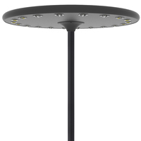 Lampe solaire à LED haute puissance imperméable pour extérieur, mât haut de 8 à 15 m pour terrain de football, parkings, place, grande intersection